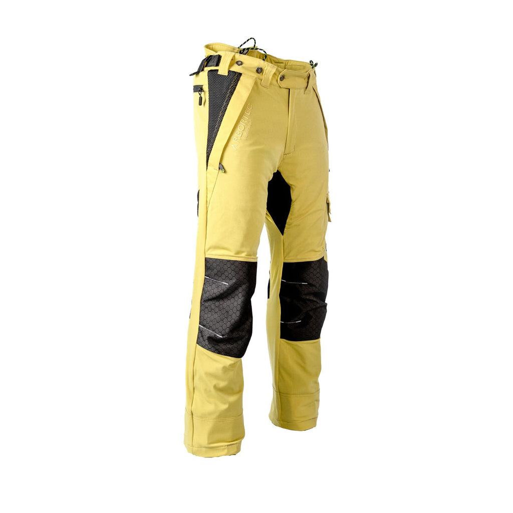AT4062(US) Arbortec Vented Chainsaw Pants Design C - Beige - Arbortec US