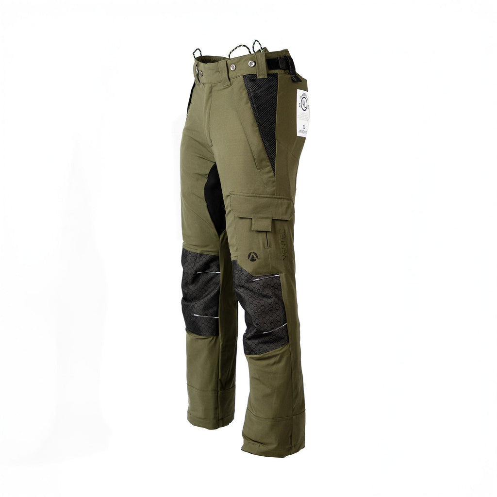 AT4062(US) Arbortec Vented Chainsaw Pants Design C - Olive - Arbortec US