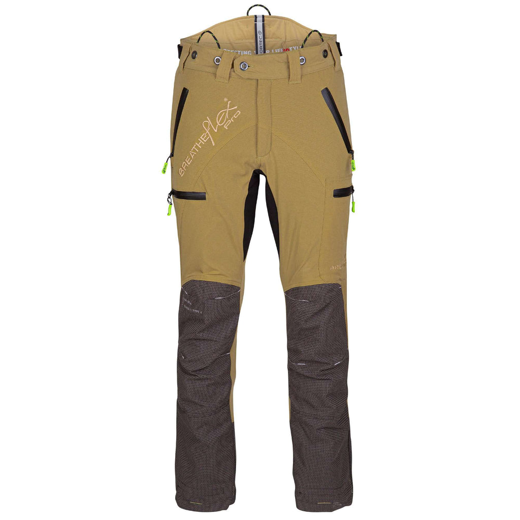 AT4070 Breatheflex Pro Chainsaw Pants Design C Class 1 - Beige - Arbortec US