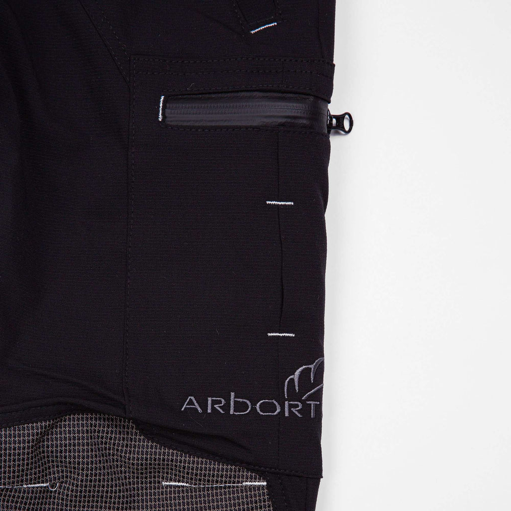 AT4070 Breatheflex Pro Chainsaw Pants Design C Class 1 - Black - Arbortec US