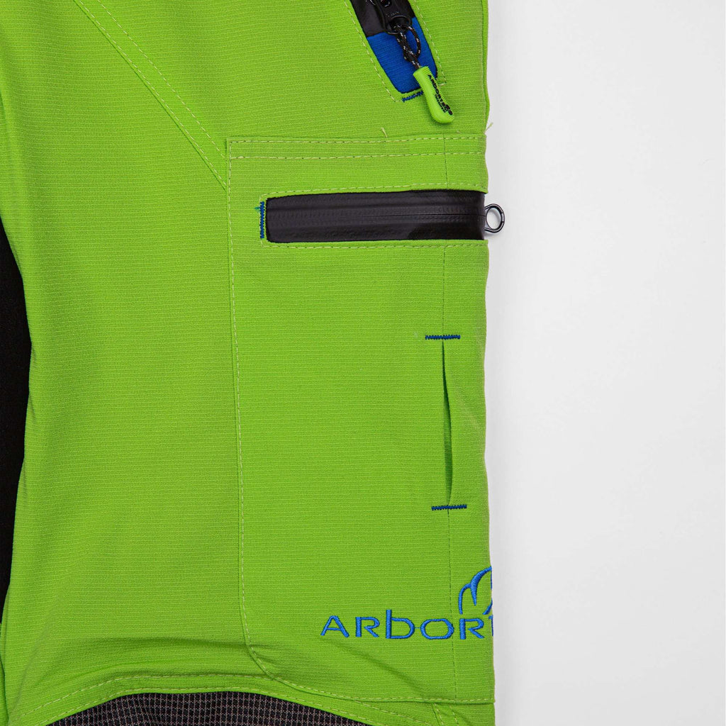 AT4070 Breatheflex Pro Chainsaw Pants Design C Class 1 - Lime - Arbortec US