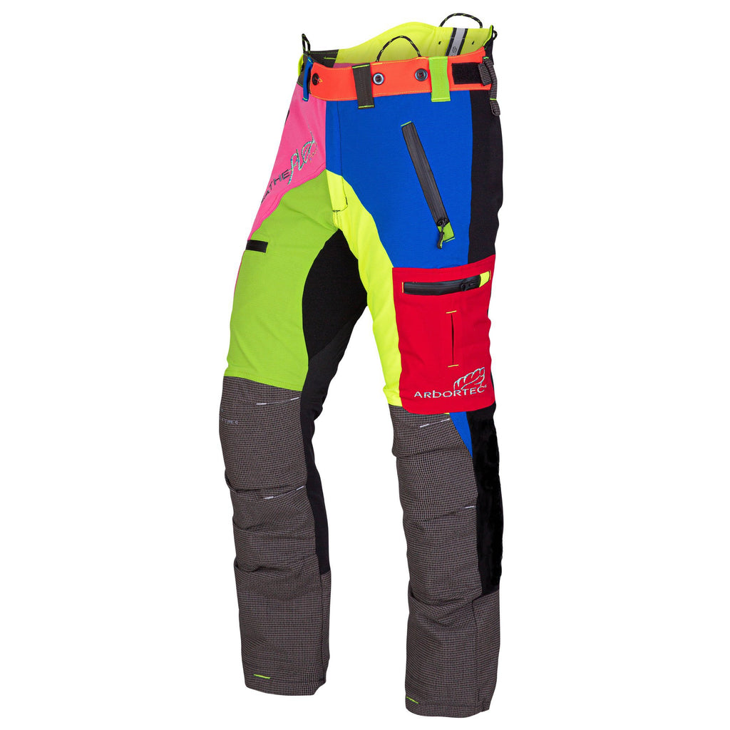 AT4070 Breatheflex Pro Chainsaw Pants Design C Class 1 - Multi Color - Arbortec US