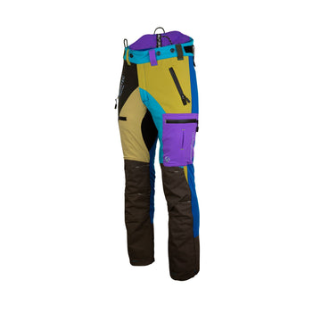 AT4070 Breatheflex Pro Chainsaw Pants Design C Class 1 - Pastel Multi - Color - Arbortec US
