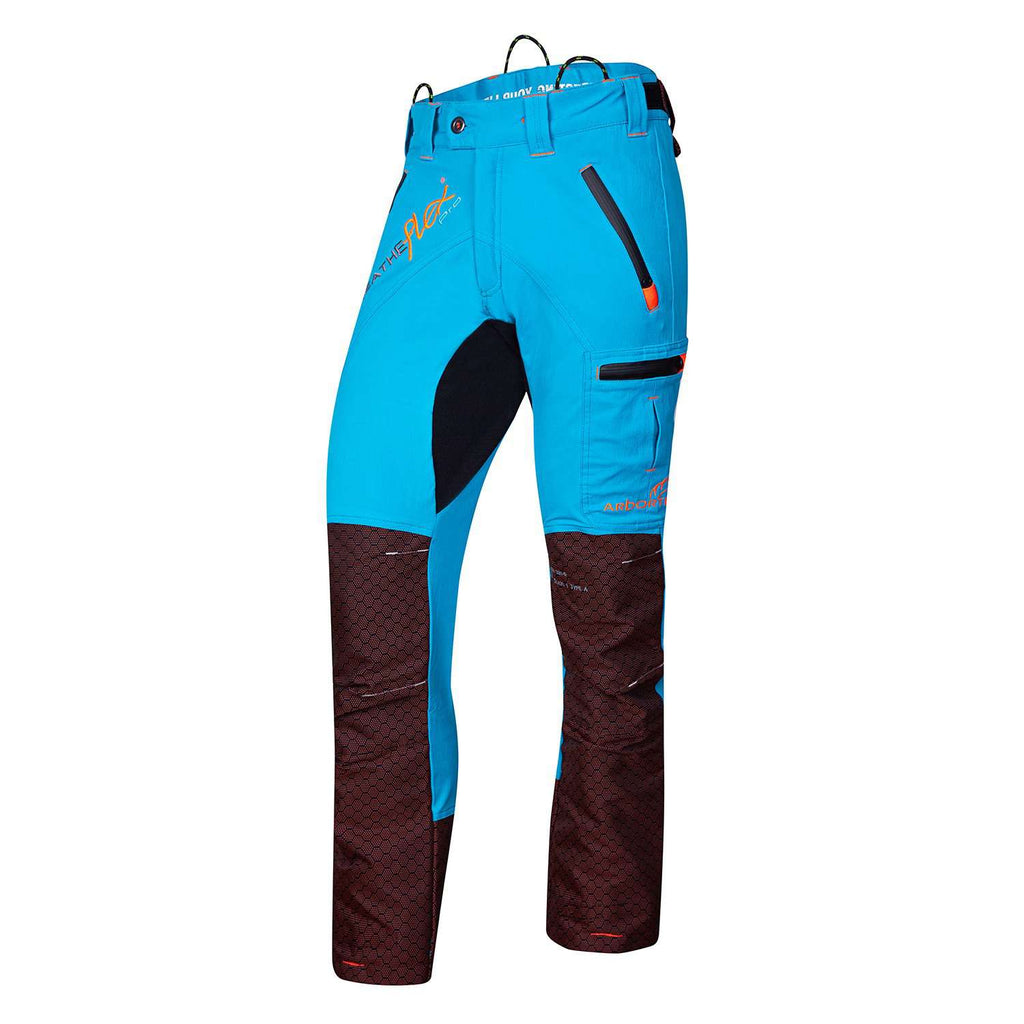 AT4071 Freestyle Chainsaw Pants Design C Class 1 - Aqua - Arbortec US