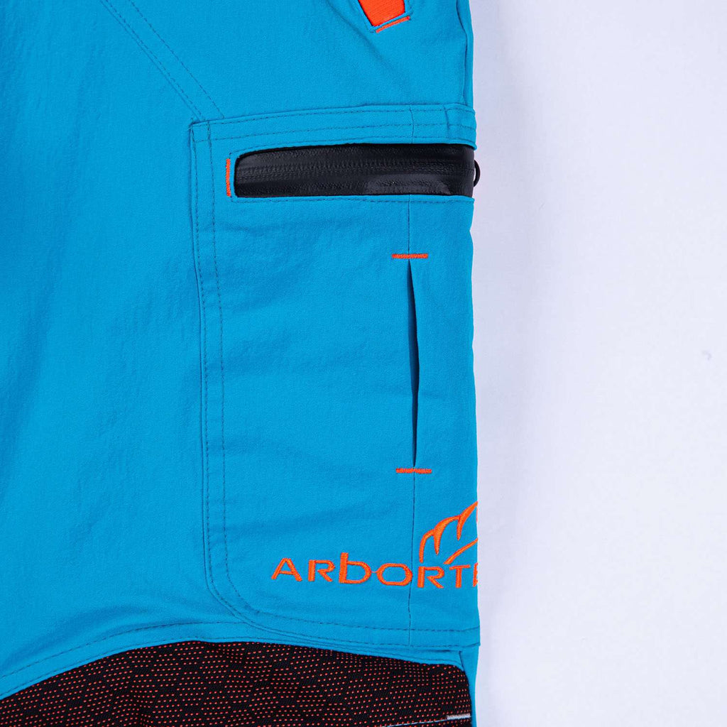 AT4071 Freestyle Chainsaw Pants Design C Class 1 - Aqua - Arbortec US