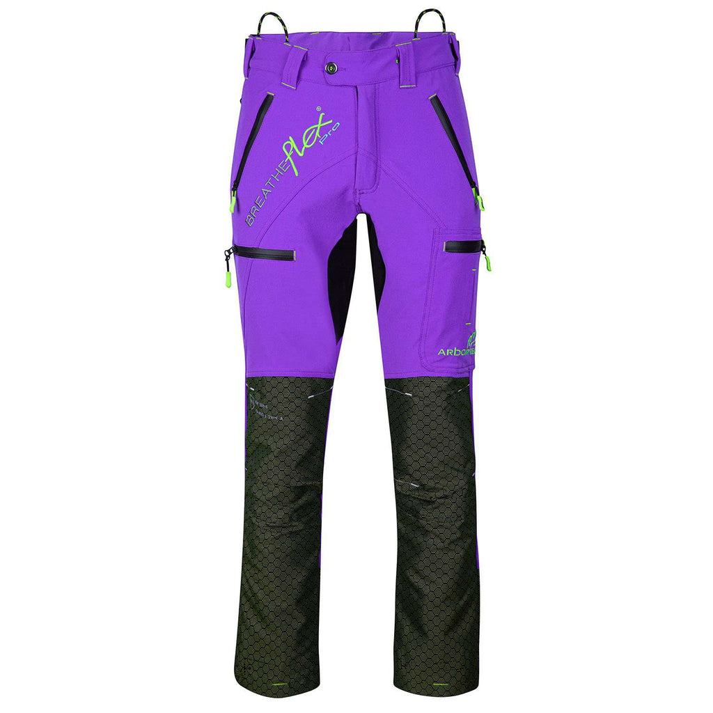 AT4071 Freestyle Chainsaw Pants Design C Class 1 - Purple - Arbortec US