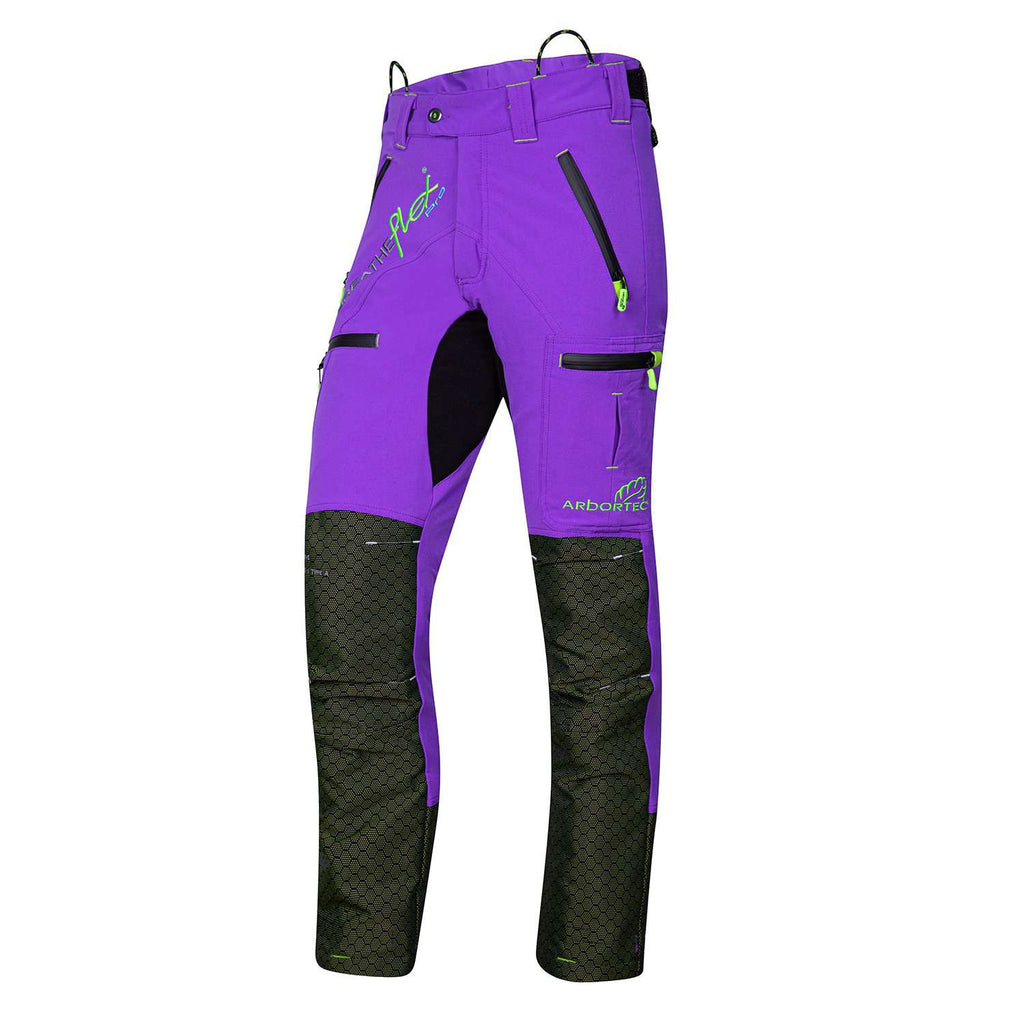 AT4071 Freestyle Chainsaw Pants Design C Class 1 - Purple - Arbortec US