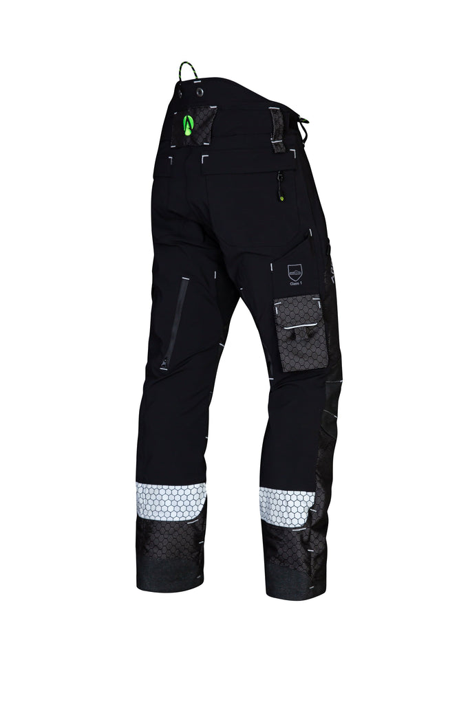 AT4080 - Arbortec Deep Forest Chainsaw Pants Design A/Class 1 - Black - Arbortec US
