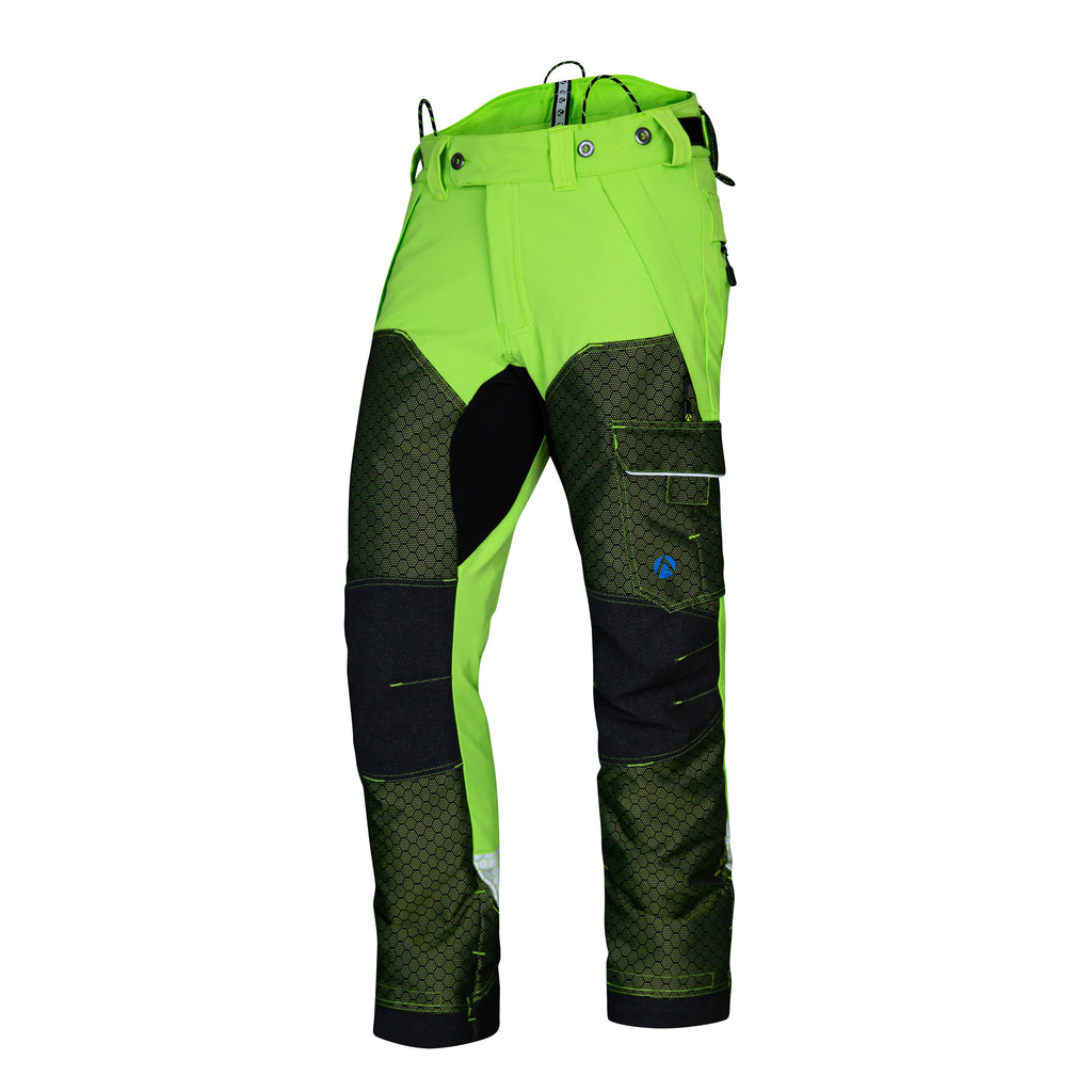 AT4080 - Arbortec Deep Forest Chainsaw Pants Design A/Class 1 - Lime - Arbortec US