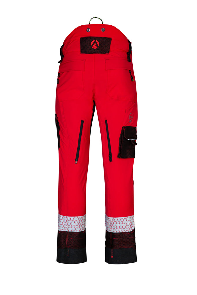 AT4080 - Arbortec Deep Forest Chainsaw Pants Design A/Class 1 - Red - Arbortec US