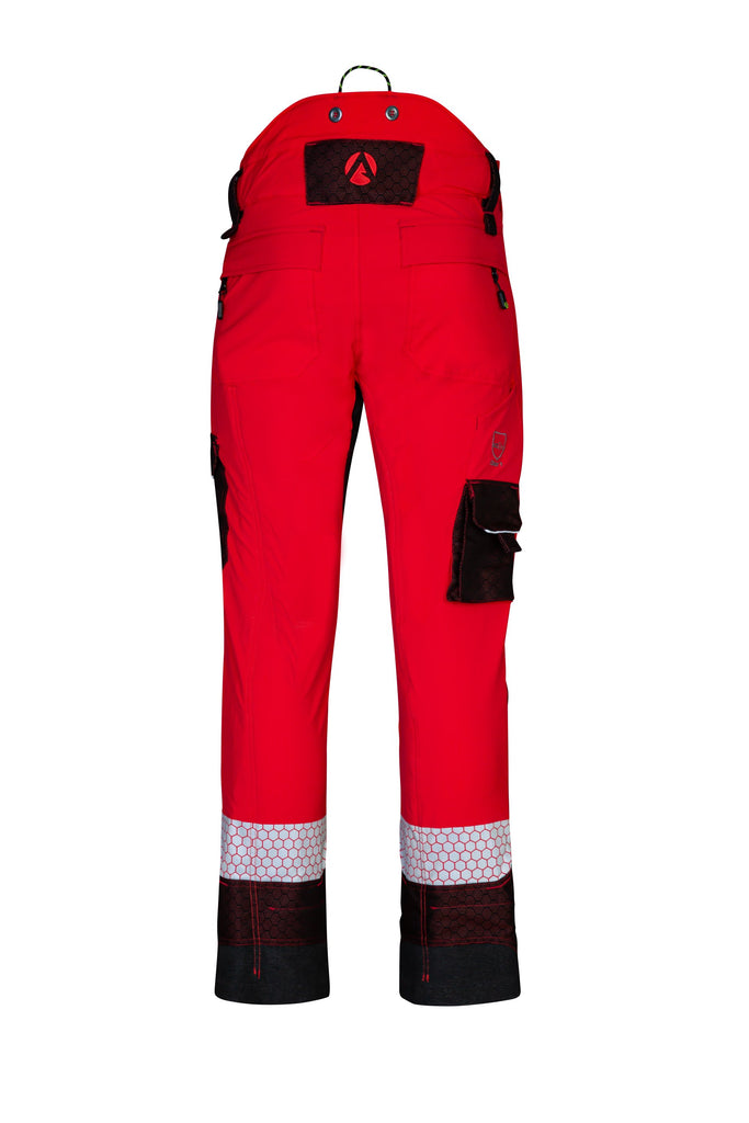 AT4090 - Arbortec Deep Forest Chainsaw Pants Design C/Class 1 - Red - Arbortec US