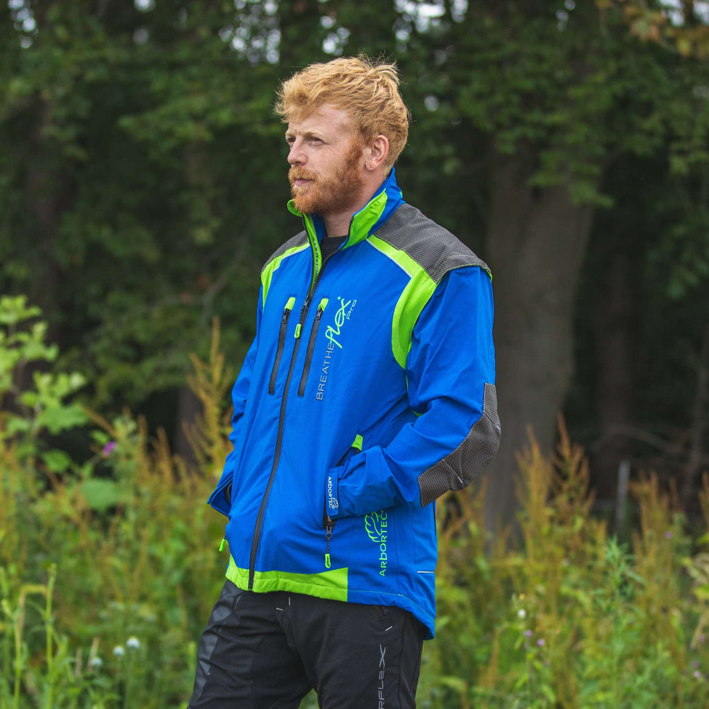 AT4100 Breatheflex Pro Work Jacket - Blue - Arbortec US