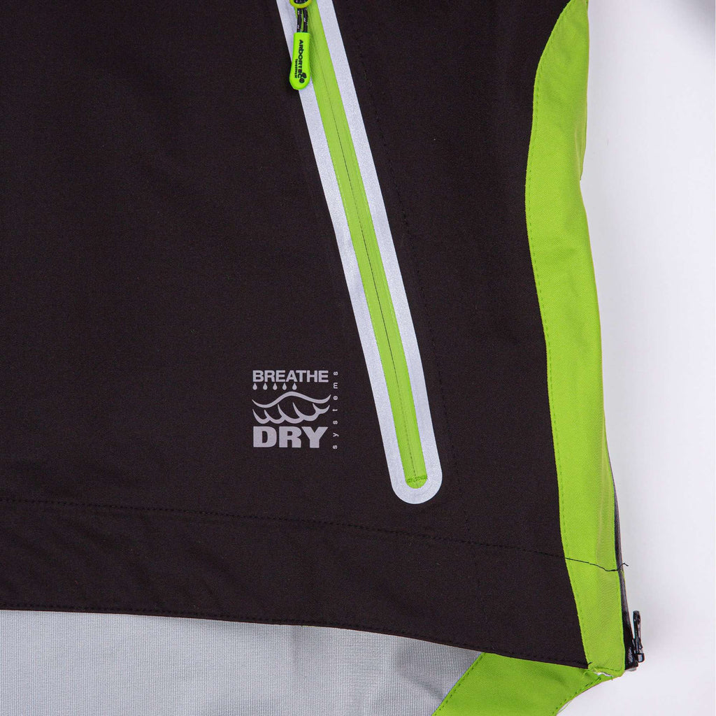 AT4400 Arbortec BreatheDry® Waterproof Rain jacket - Black - Arbortec US