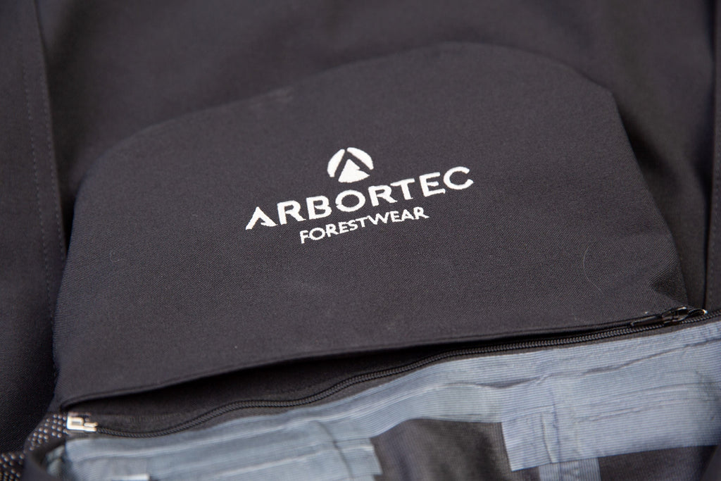 AT4460 - Heavy Duty Half Zip Breathedry® Rain Jacket - Black - Arbortec US
