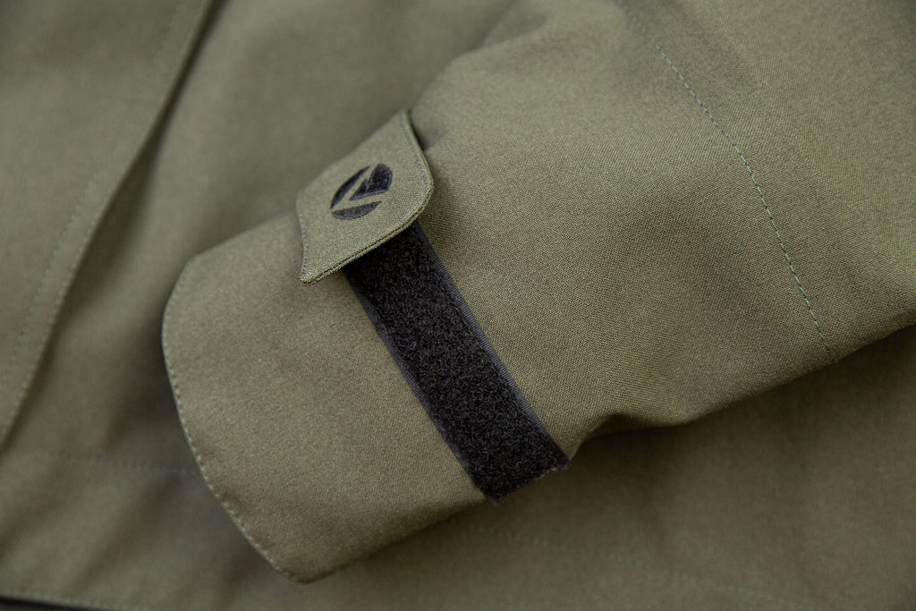 AT4460 - Heavy Duty Half Zip Breathedry® Rain Jacket - Olive - Arbortec US