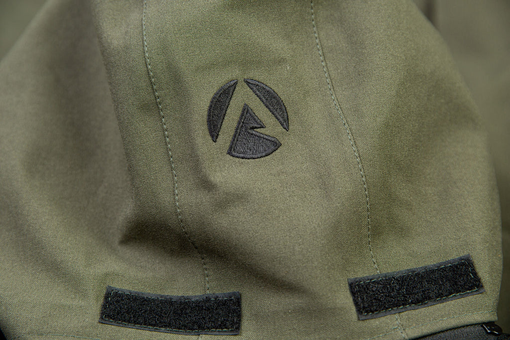 AT4460 - Heavy Duty Half Zip Breathedry® Rain Jacket - Olive - Arbortec US