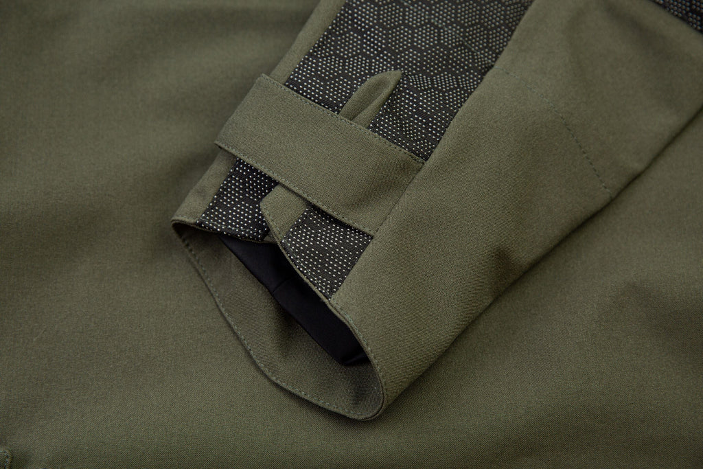 AT4480 - Heavy Duty Full Zip Breathedry® Rain Jacket - Olive - Arbortec US