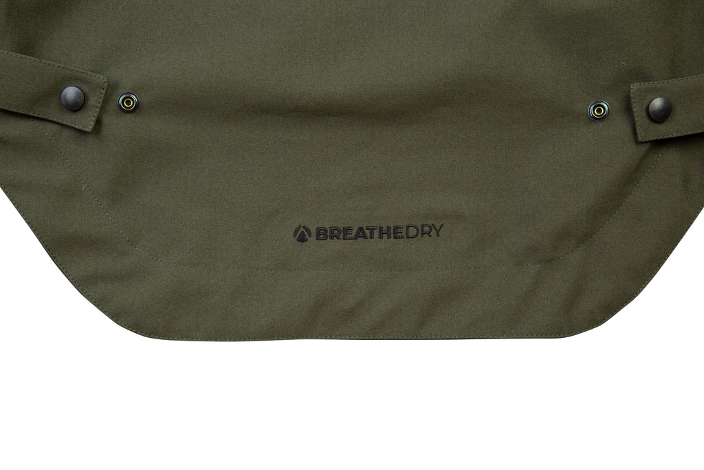 AT4480 - Heavy Duty Full Zip Breathedry® Rain Jacket - Olive - Arbortec US