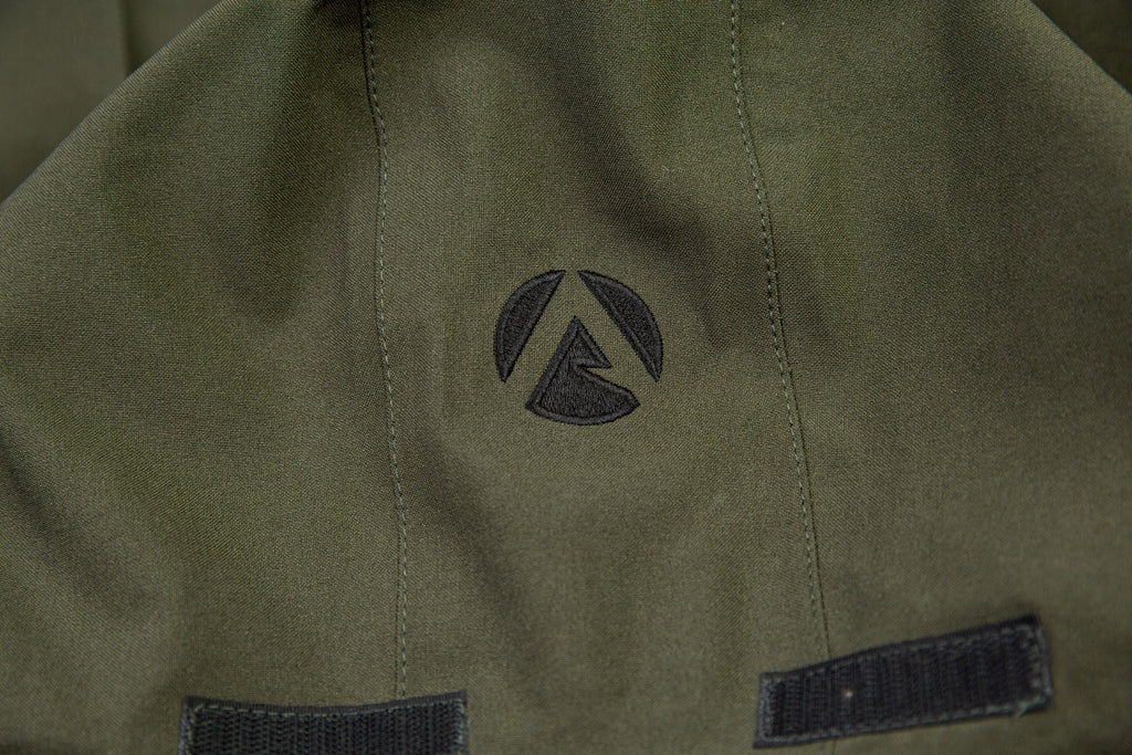 AT4480 - Heavy Duty Full Zip Breathedry® Rain Jacket - Olive - Arbortec US