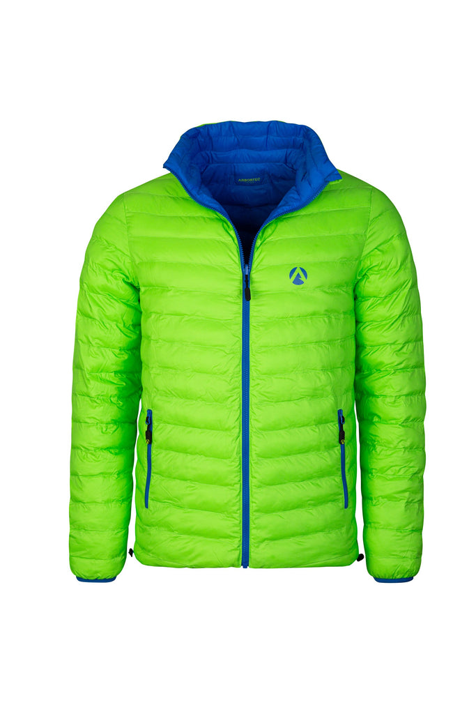 AT4600 - Reversible Puffer Jacket - Lime/Blue - Arbortec US