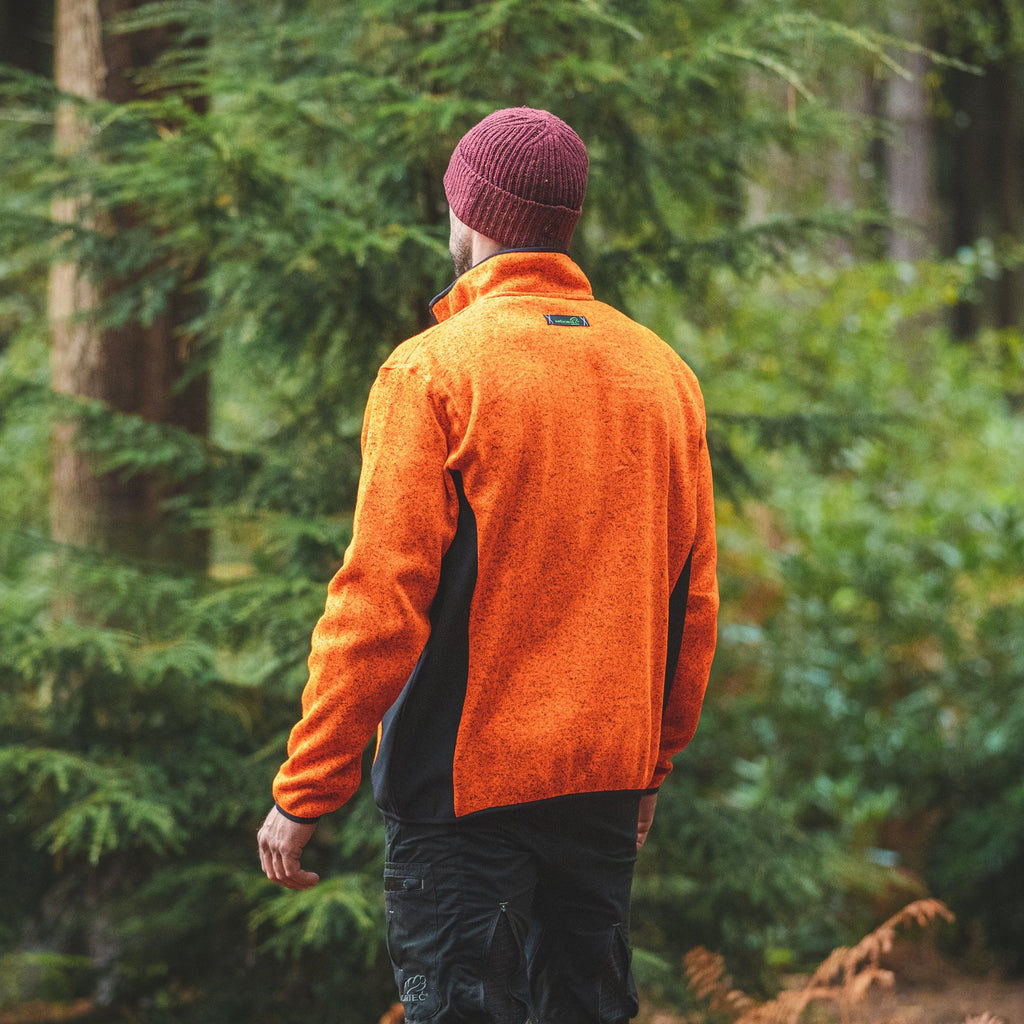 AT4900 Kudu Plus Melange Knitted Jacket Orange - Arbortec US