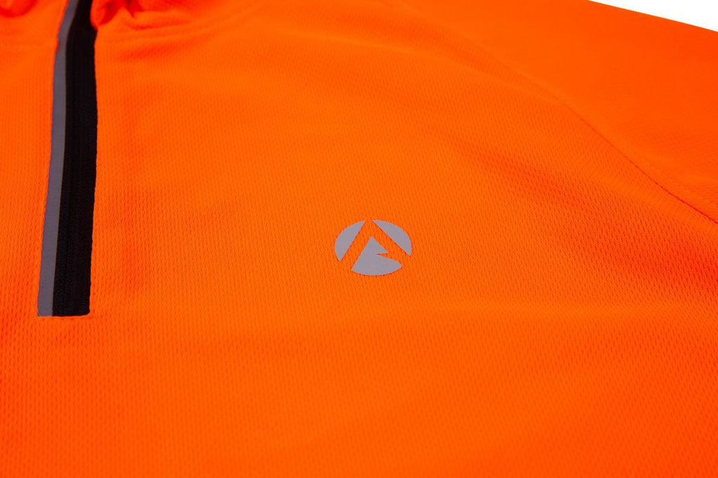 AT5003 Performance T - Shirt Long Sleeve - Hi - Vis Orange - Arbortec US
