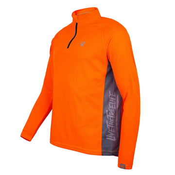 AT5003 Performance T - Shirt Long Sleeve - Hi - Vis Orange - Arbortec US