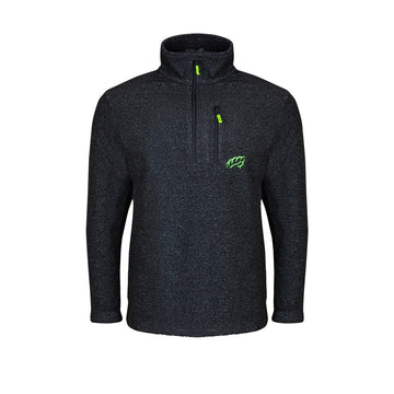 AT5010 Wolf Half-Zip Knitted Fleece - Grey - Arbortec US