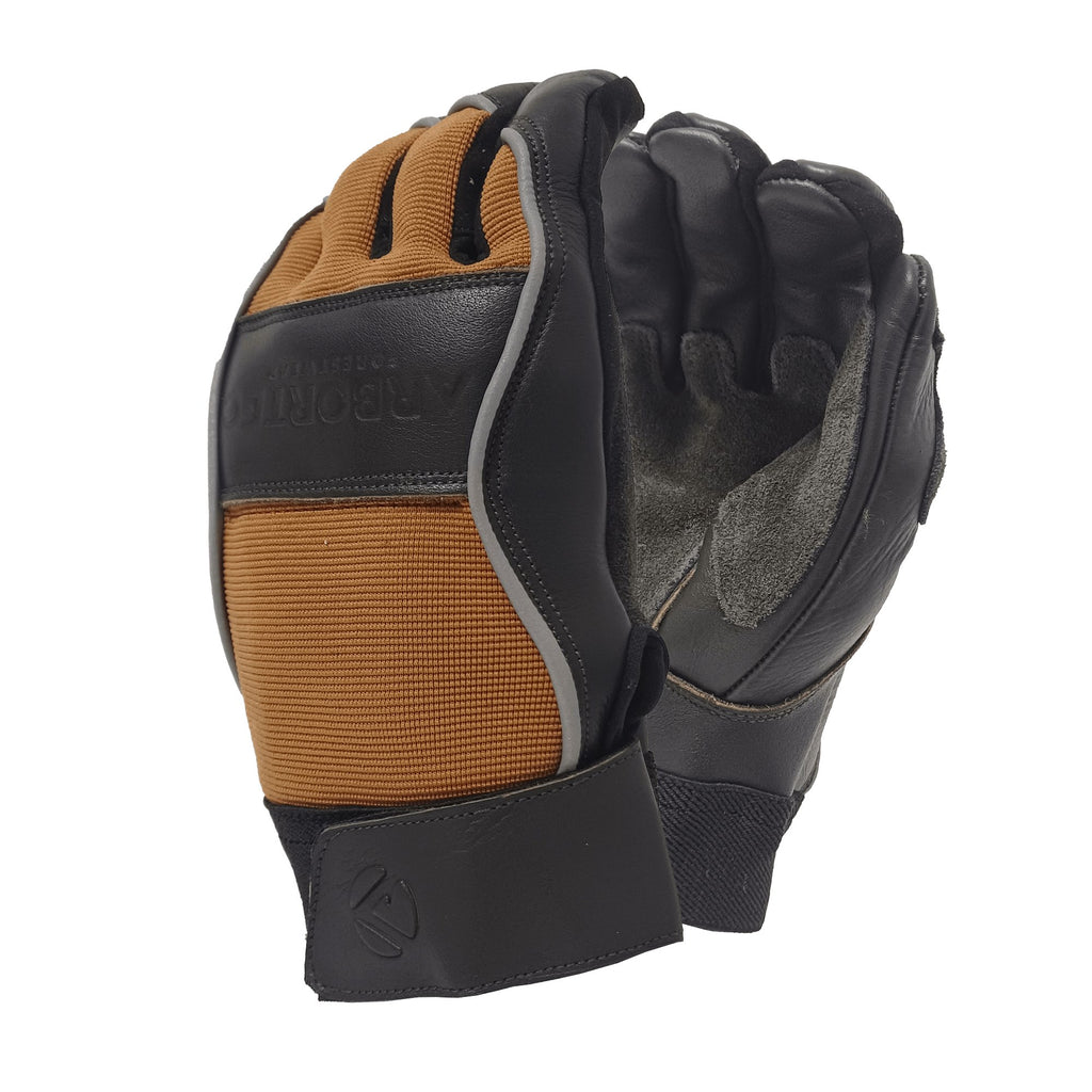 AT875 Arbortec Chainsaw Gloves Brown/Black - Arbortec US
