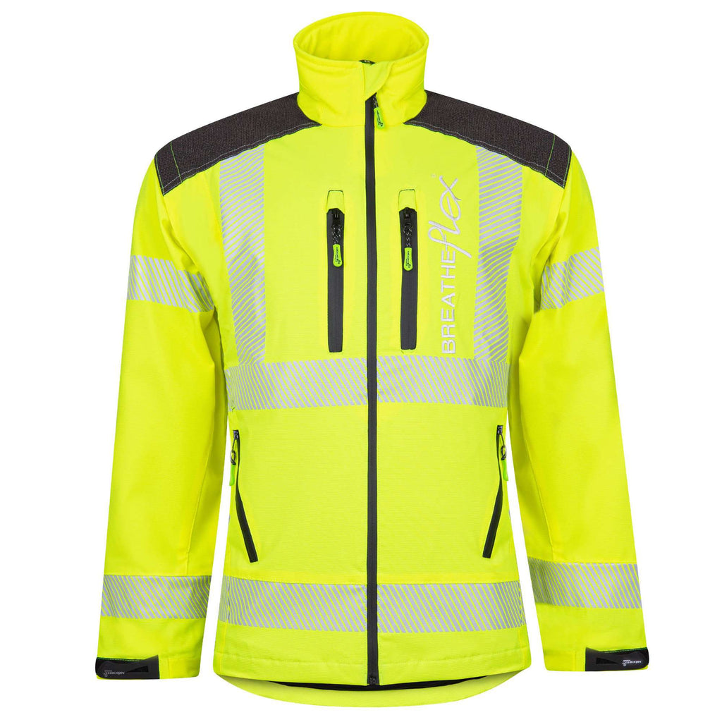 ATHV4000 Breatheflex Performance Work Jacket - Hi-Viz Yellow - Arbortec US