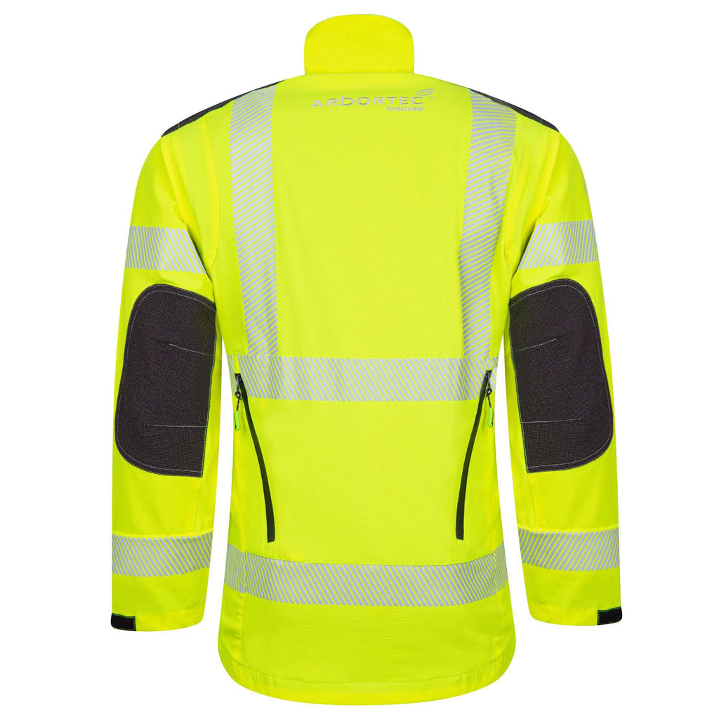 ATHV4000 Breatheflex Performance Work Jacket - Hi-Viz Yellow - Arbortec US