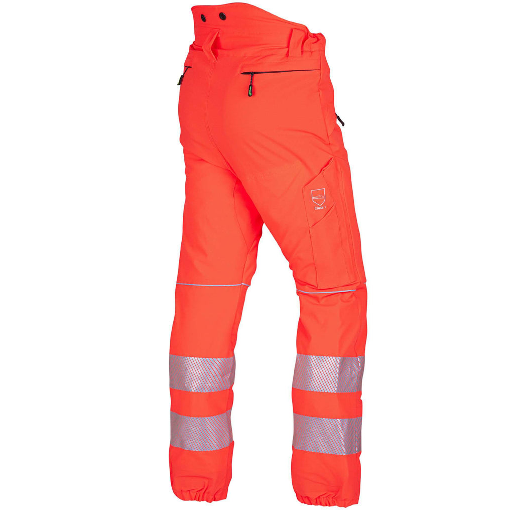 ATHV4010 Breatheflex Chainsaw Pants Design A Class 1 - Hi-Viz Orange - Arbortec US