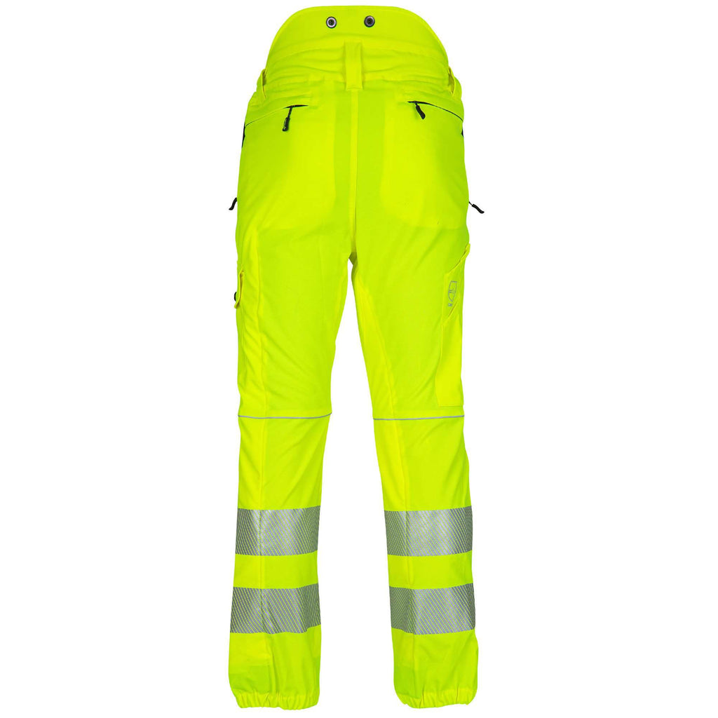 ATHV4050 Breatheflex Chainsaw Pants Design C Class 1 - Hi-Viz Yellow - Arbortec US