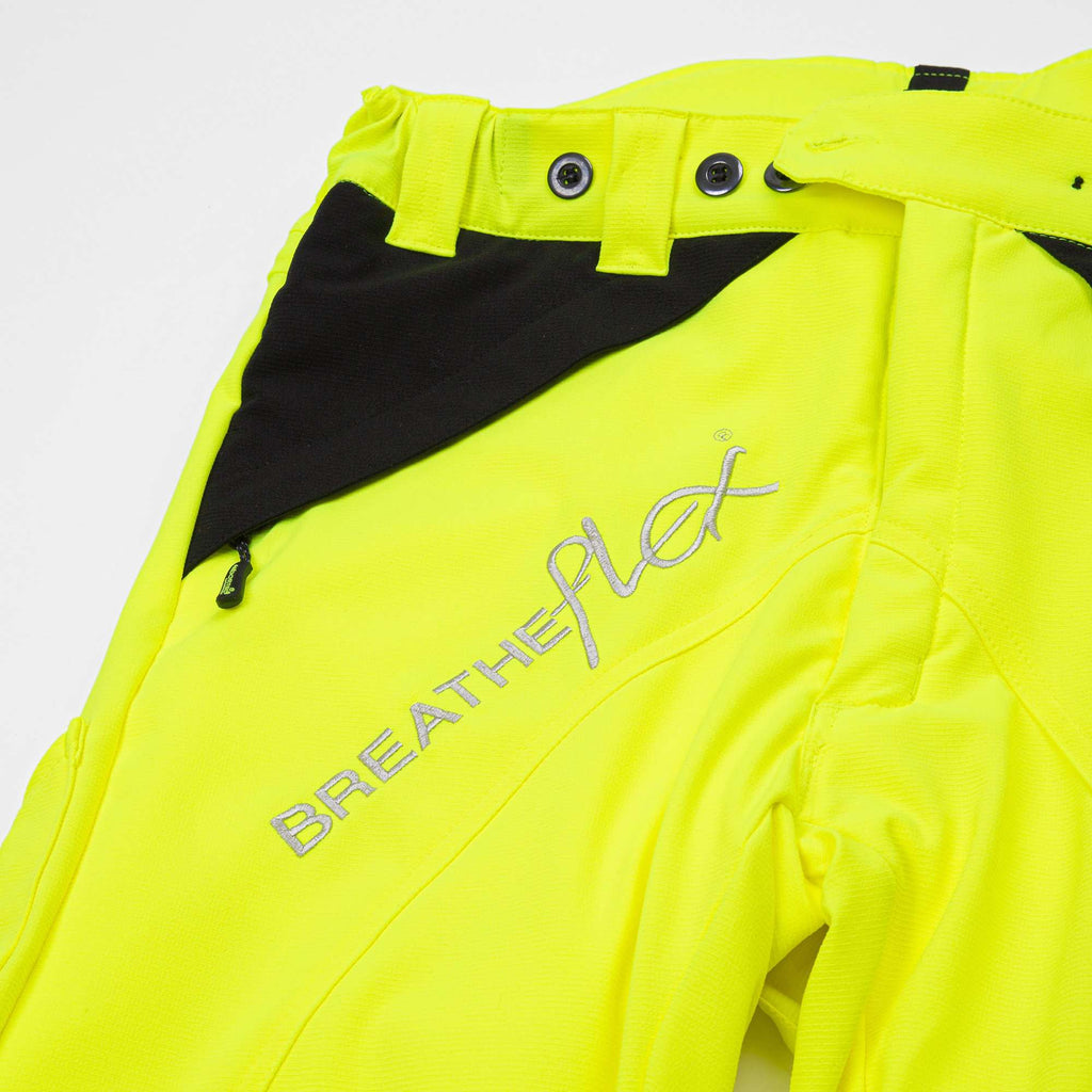 ATHV4050 Breatheflex Chainsaw Pants Design C Class 1 - Hi-Viz Yellow - Arbortec US