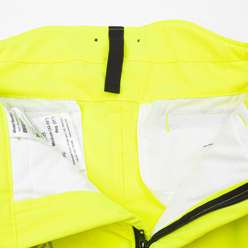 ATHV4050 Breatheflex Chainsaw Pants Design C Class 1 - Hi-Viz Yellow - Arbortec US