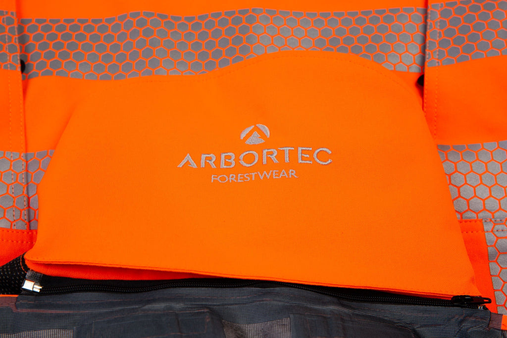 ATHV4460 - Heavy Duty Half Zip Breathedry® Rain Jacket - Orange - Arbortec US