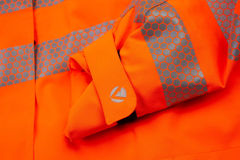 ATHV4460 - Heavy Duty Half Zip Breathedry® Rain Jacket - Orange - Arbortec US