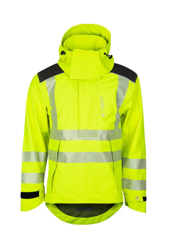 ATHV4460 - Heavy Duty Half Zip Breathedry® Rain Jacket - Yellow - Arbortec US