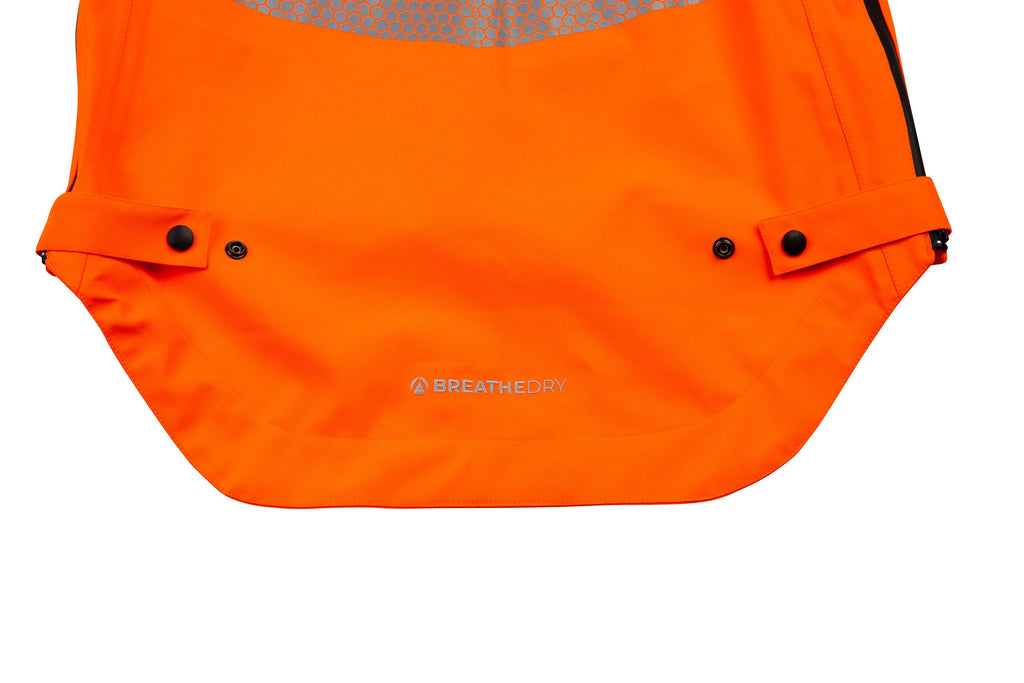 ATHV4480 - Heavy Duty Full Zip Breathedry® Rain Jacket - Orange - Arbortec US