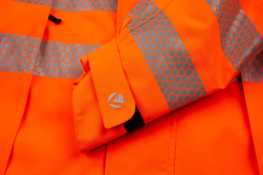 ATHV4480 - Heavy Duty Full Zip Breathedry® Rain Jacket - Orange - Arbortec US