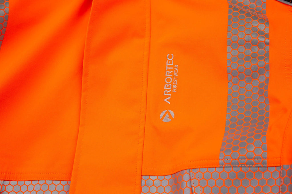 ATHV4480 - Heavy Duty Full Zip Breathedry® Rain Jacket - Orange - Arbortec US