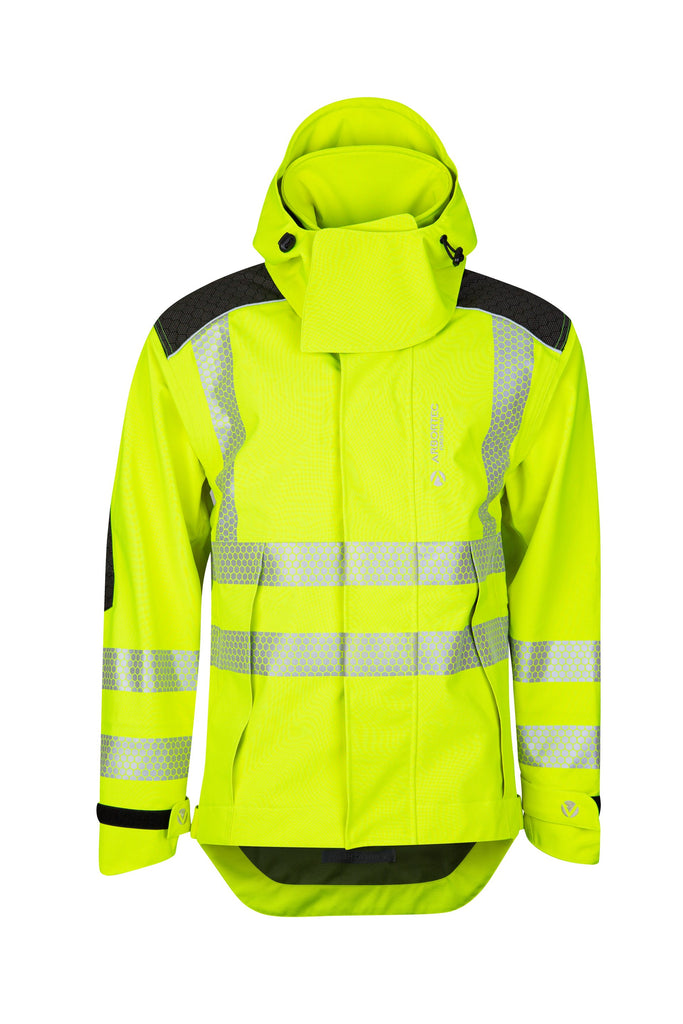 ATHV4480 - Heavy Duty Full Zip Breathedry® Rain Jacket - Yellow - Arbortec US