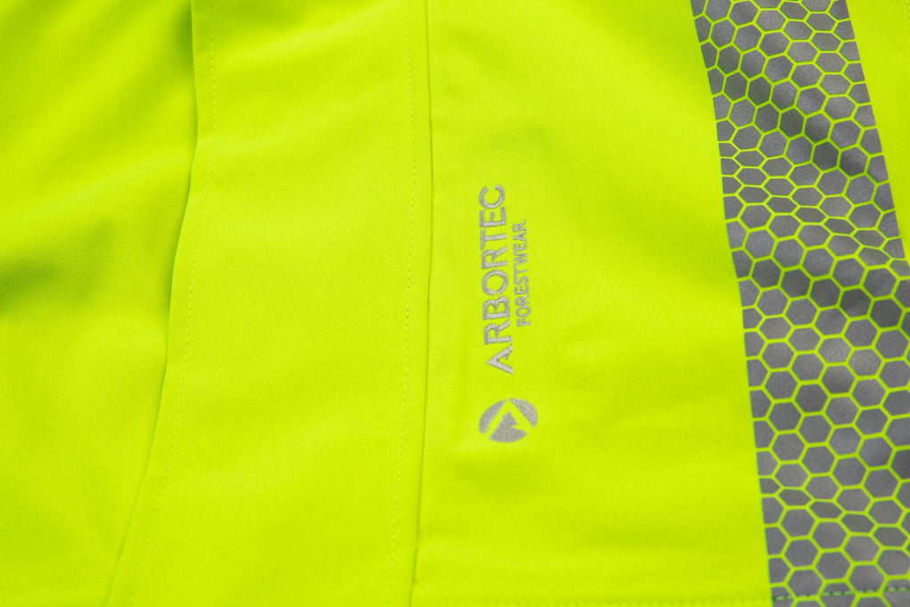 ATHV4480 - Heavy Duty Full Zip Breathedry® Rain Jacket - Yellow - Arbortec US