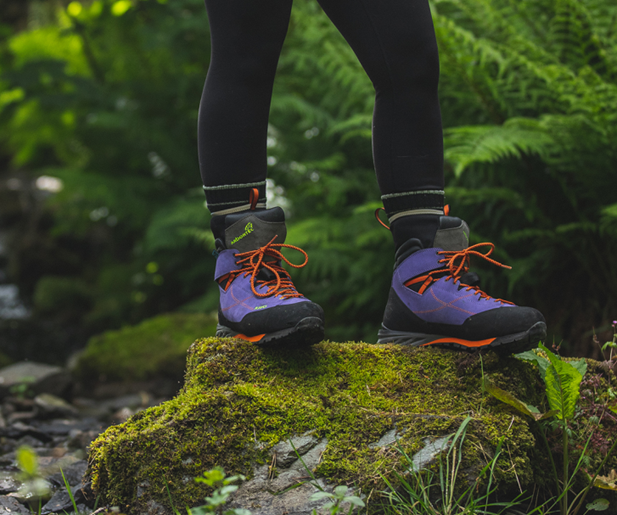 Arbortec Forestwear | KAYO chainsaw boots - purple 