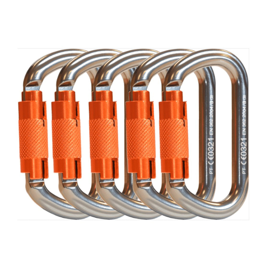THK006 Karabiner HMS Aluminium Pack 5 - Arbortec US